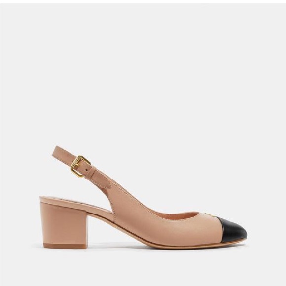 Coach Cap-Toe Slingbacks - Picture 1 of 10